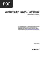 Vsphere PowerCLI User's Guide