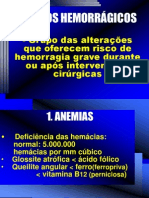 ALTERAÇÕES HEMORRAGICAS