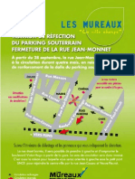 Fermeture rue Jean-Monnet : plan de circulation