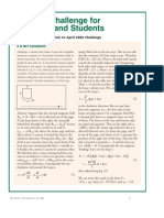 Physics Challenge For Teachers and Students: A BLT Sandwich