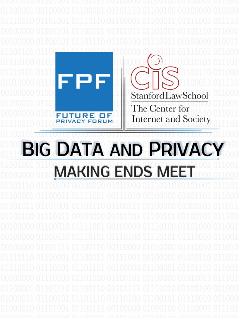 Big Data and Privacy Paper Collection | PDF | Privacy | Personally  Identifiable Information