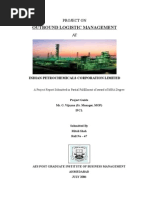 Download Outbound Logistic Management by ronypatel SN20204062 doc pdf