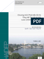 chuong trinh phat triển đô thị tổng thể Thủ đô