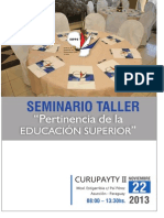 Informe Seminario Educacion Idpps