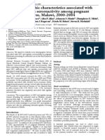 Socio-Demographic Characteristics Associated With HIV and Syphilis Seroreactivity Among Pregnant Women in Blantyre, Malawi, 2000-2004