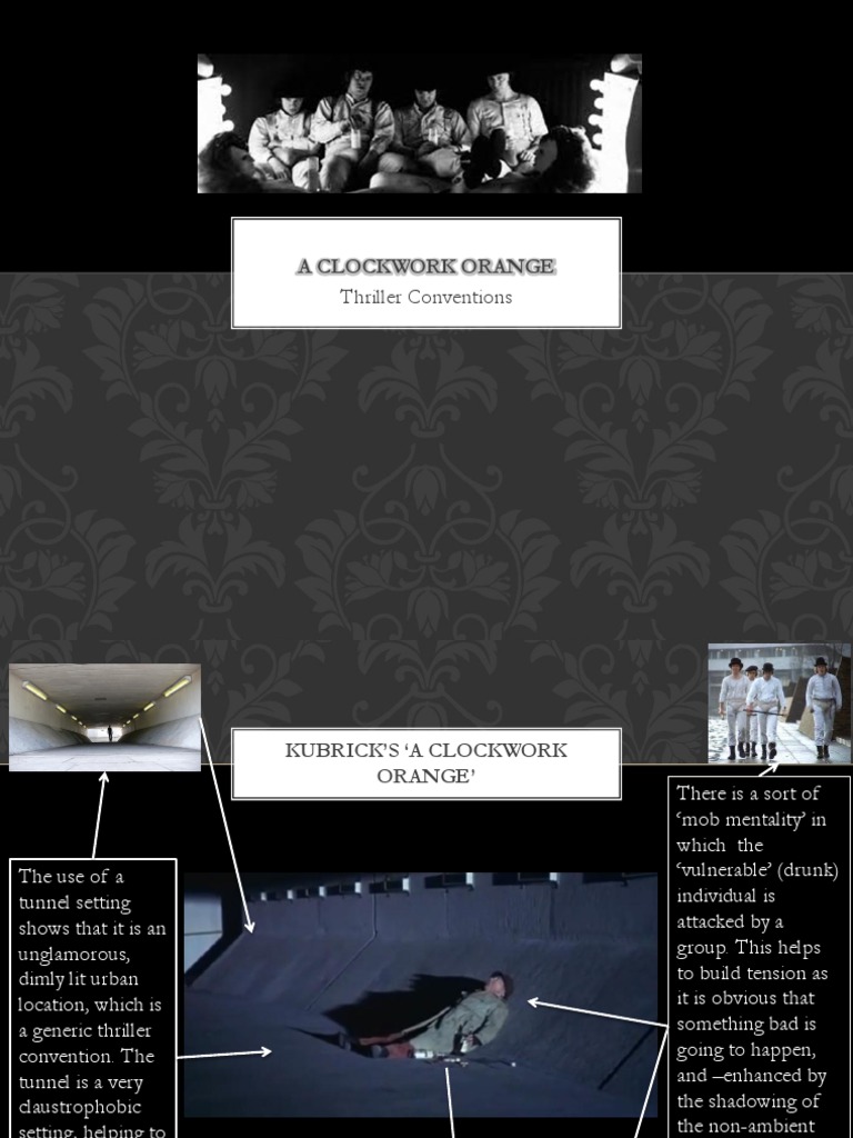 A clockwork orange book genre picture