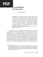 SCHACHT, Richard. O Naturalismo de Nietzsche. 
