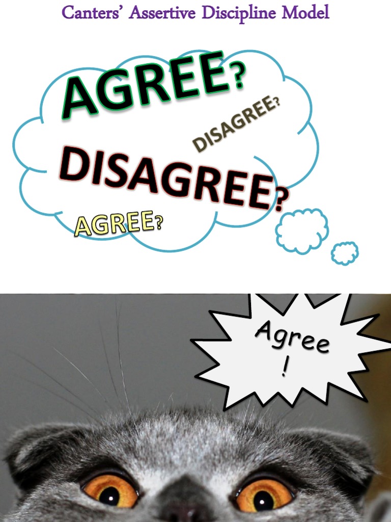 Canters' Assertive Discipline Model | PDF | Classroom Management ...