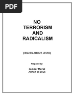 Download No Terrorism and Radicalism - Issues About Jihad by Adnan Sous SN20207338 doc pdf