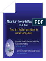 02.2 Cinematica Vectorial - MTM GIDI PDF