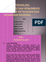 Dampak Teknologi Informasi Dan Komunikasi Terhadap Ketahanan Dan Keamanan Nasional