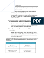 Reglas Generales de La Acentuacion