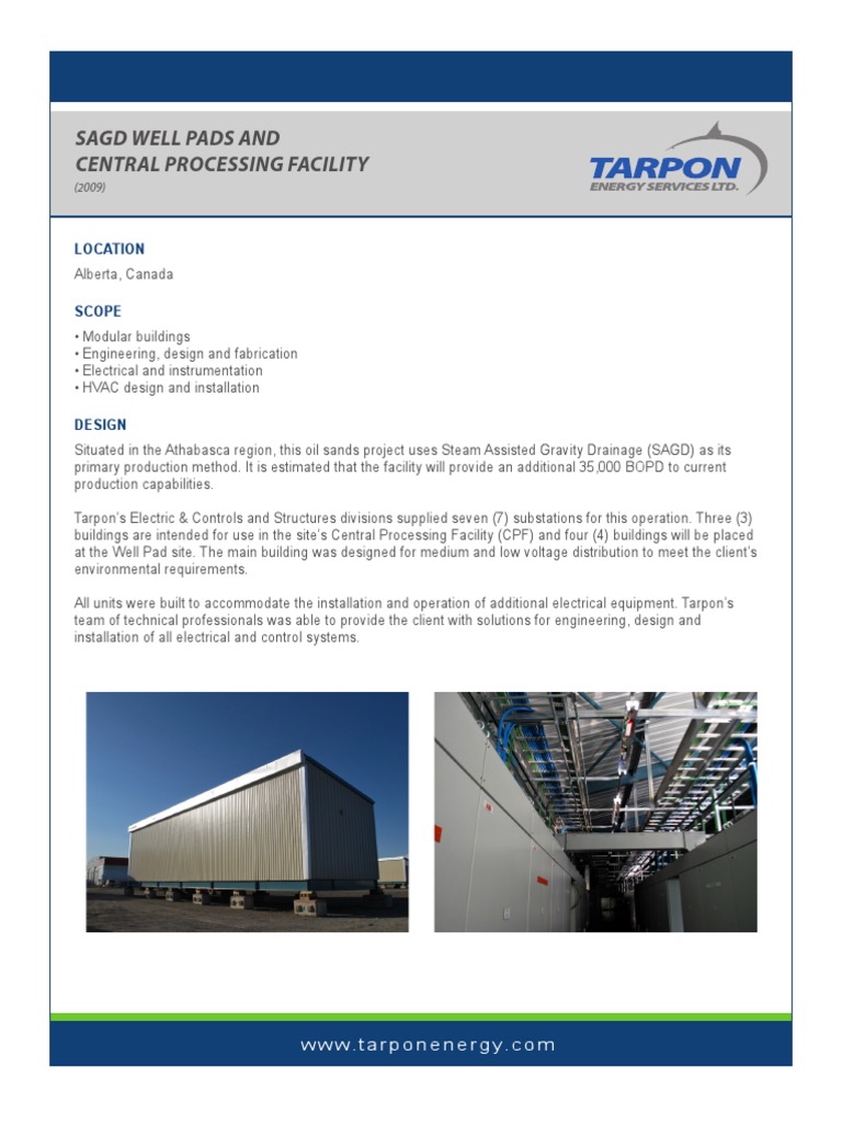 SAGD Well Pad Project Overview | PDF