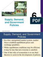 Supply, Demand, Government Policies