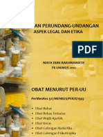 Obat Dan Perundang-Undangan