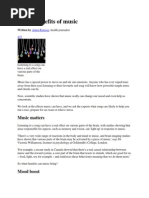 Health Benefits of Music