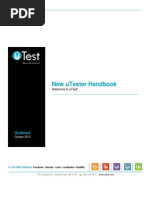 Utest Utester Handbook 10.29.13