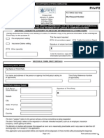 Criminal Check Form