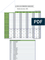 Horario Efa