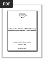 MCPS GT Screening 2005