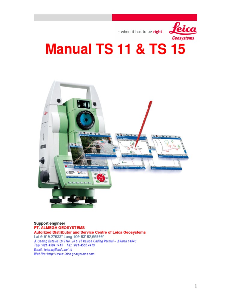Manual Penggunaan TS 11 & TS 15 | PDF
