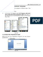 5.21 Starting A Powerpoint Program: Office Microsoft Office Powerpoint 2007 (Fig. 5.52) - in