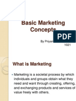 Basic Marketing Concepts
