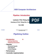 Lec11 Pipeline Introduction