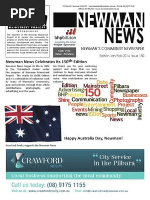Newman News Jan/Feb 2014 Edition