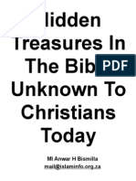 Hidden Treasures in the Bible Unknown to Christians Today (1)