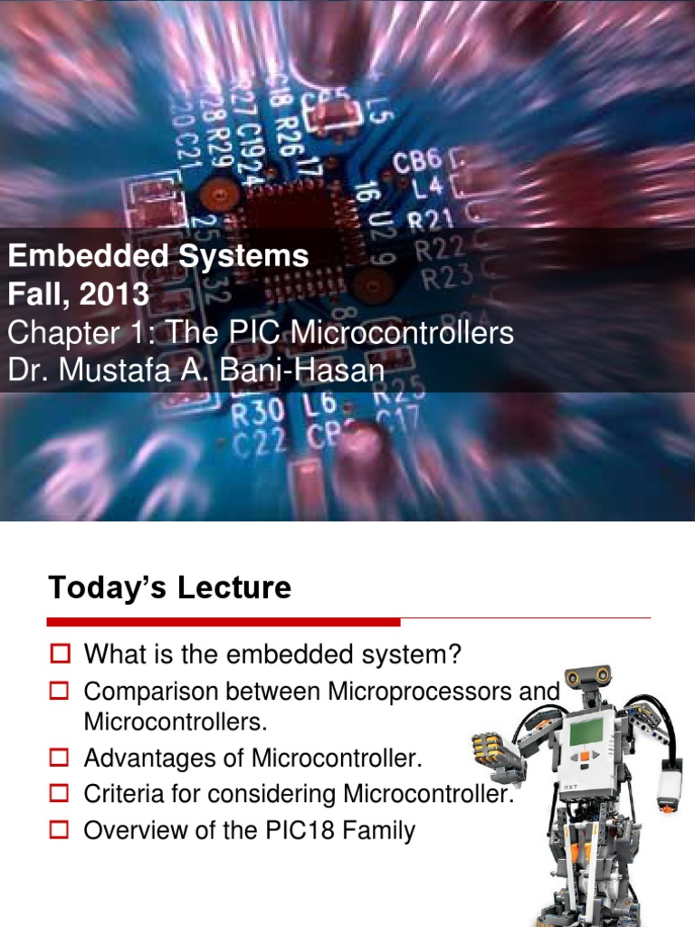 Embedded System Ch1 - PDF | PDF | Microcontroller | Embedded System