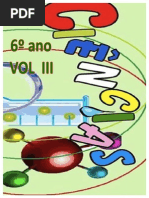 Caderno Aluno Ciências 6º ano vol III