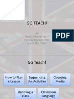 Go Teach! Lesson Planning Guide