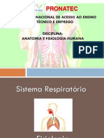 PRONATEC - Anatomia - Fisiologia respiratória