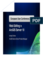 Web Editing Arcgis Server