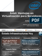 The Evolution RoadShow Intel Virtualizacion