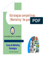 Tema 09 Estrategias Competitivas Marketing de Guerra