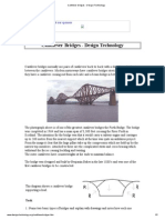 Cantilever Bridges - Design Technology