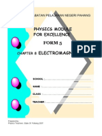 Form 5 Electromagnetism: Physics Module For Excellence