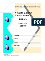 Form 4 Light: Physics Module For Excellence