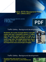 Road Traffic Safety (RTS) Management System ISO 39001:2012