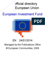 European Investment Fund: Managed by The Publications Office © European Communities, 2008