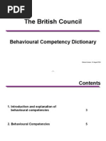 Download Behavioural Competencies Dictionary - British Council by Willy SN20216731 doc pdf