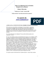 Dialogos Sobre Los Misterios de Los Estados Despues de La Muerte