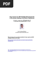 List of niches for u - 