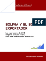 Bolivia y El Boom Exportador