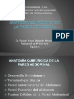 Anatoma Quirurgica de La Paredabdominal