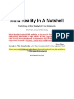 Enoch Tan - Mind Reality in A Nutshell - 21 Key Statements