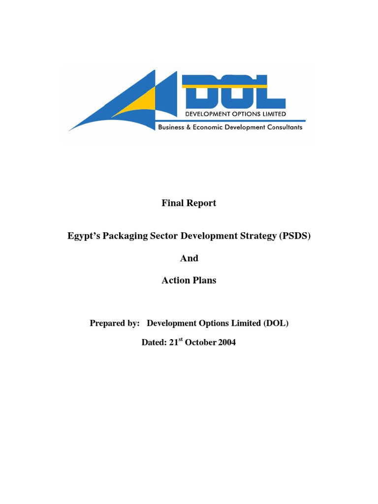Packaging Development Strategy - EN | PDF | Exports | Packaging And ...