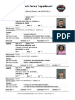 Public Arrest Report For 1252014